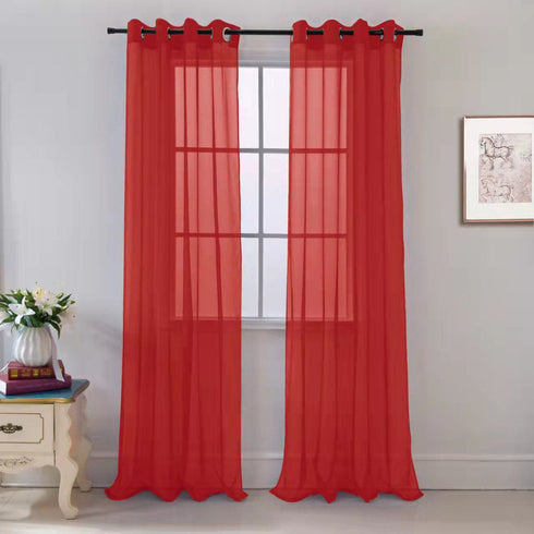 Adore the Decor™ Sheer Grommet Window Curtain Panel